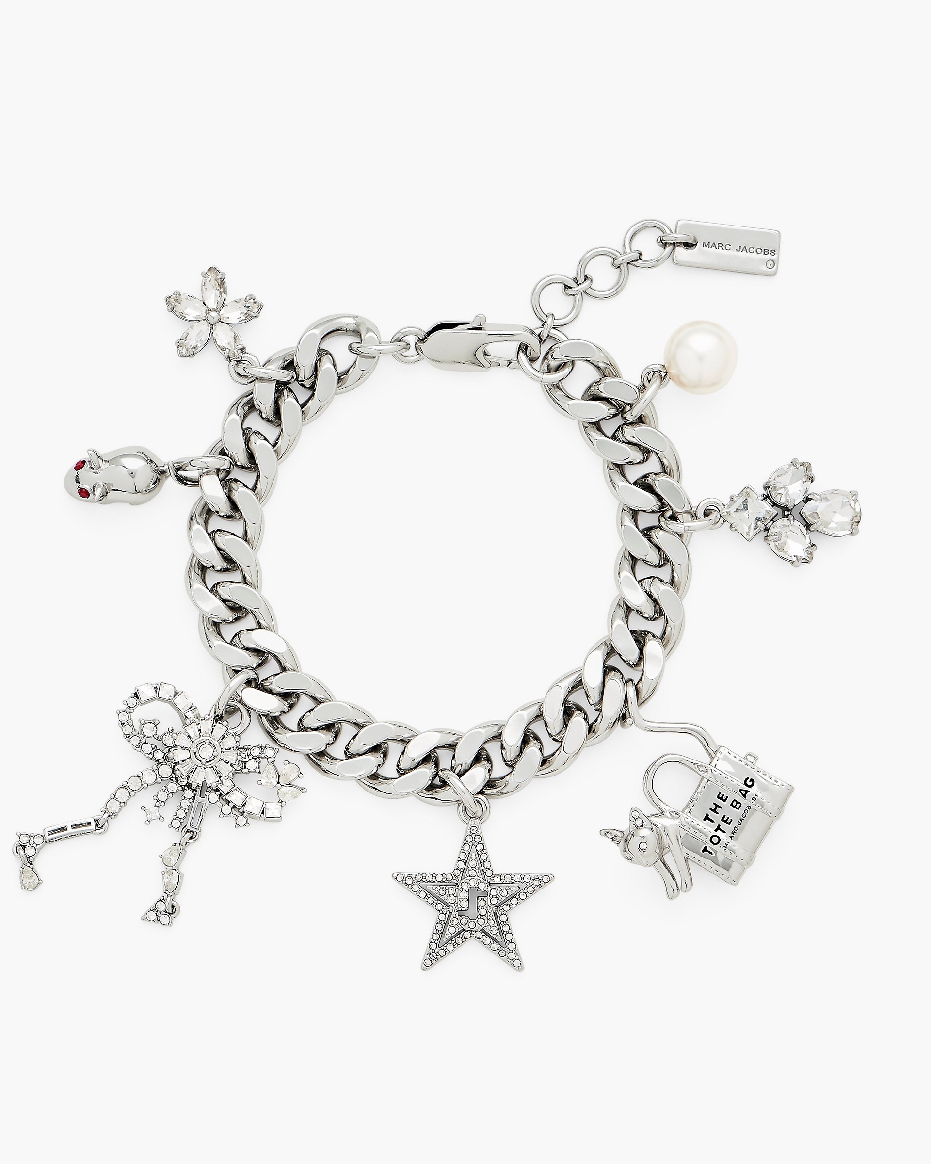 CATS OUT OF THE BAG CHARM BRACELET - 1