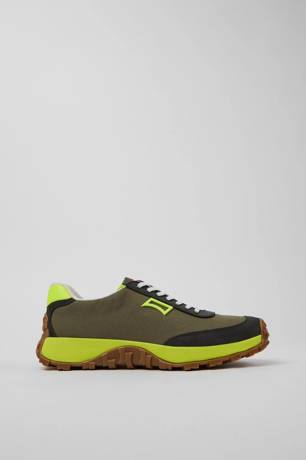 Multicolor Recycled PET and Nubuck Sneakers for Men. - 1