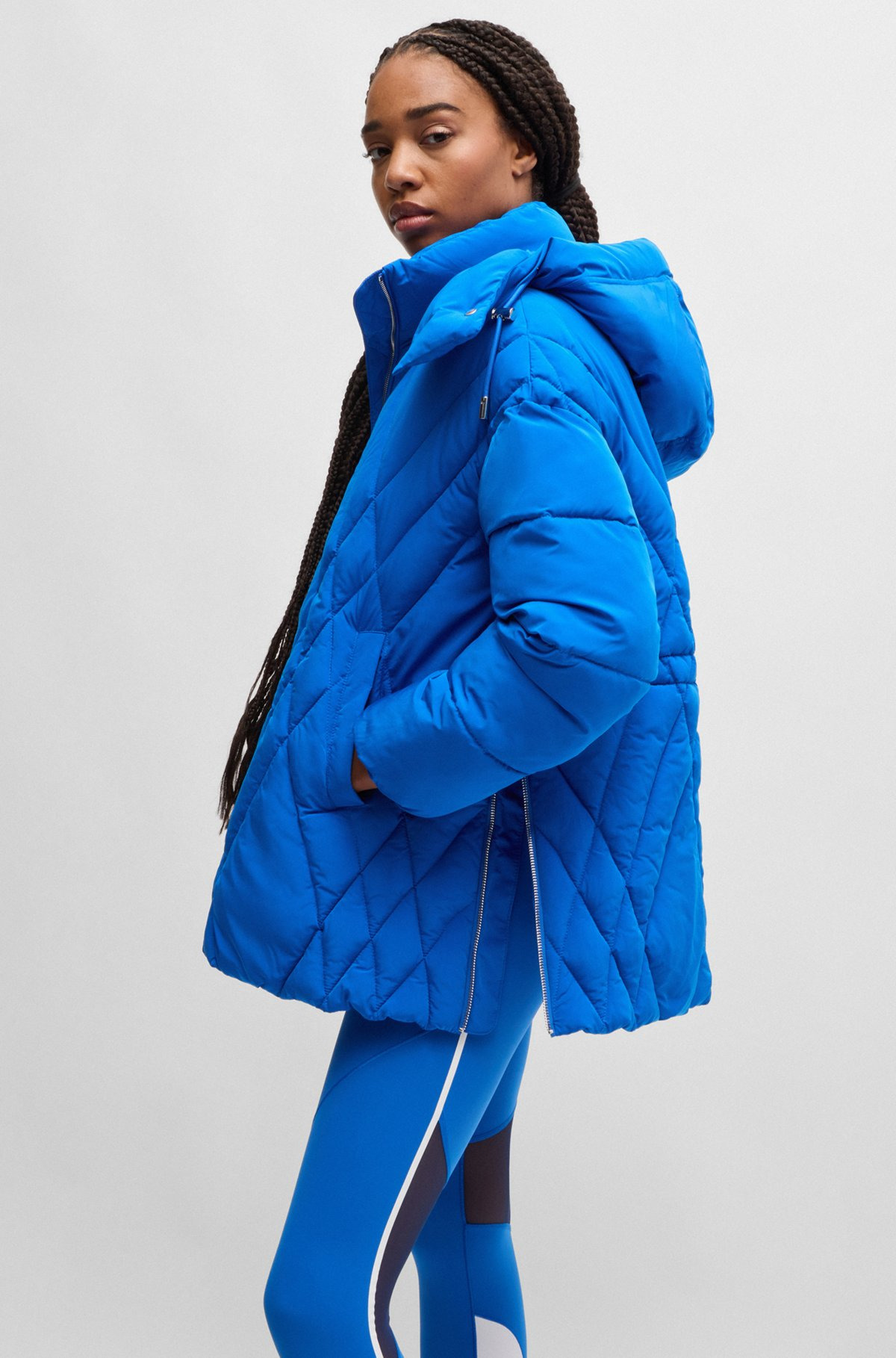 WATER-REPELLENT JACKET WITH SEASONAL QUILTING - 6