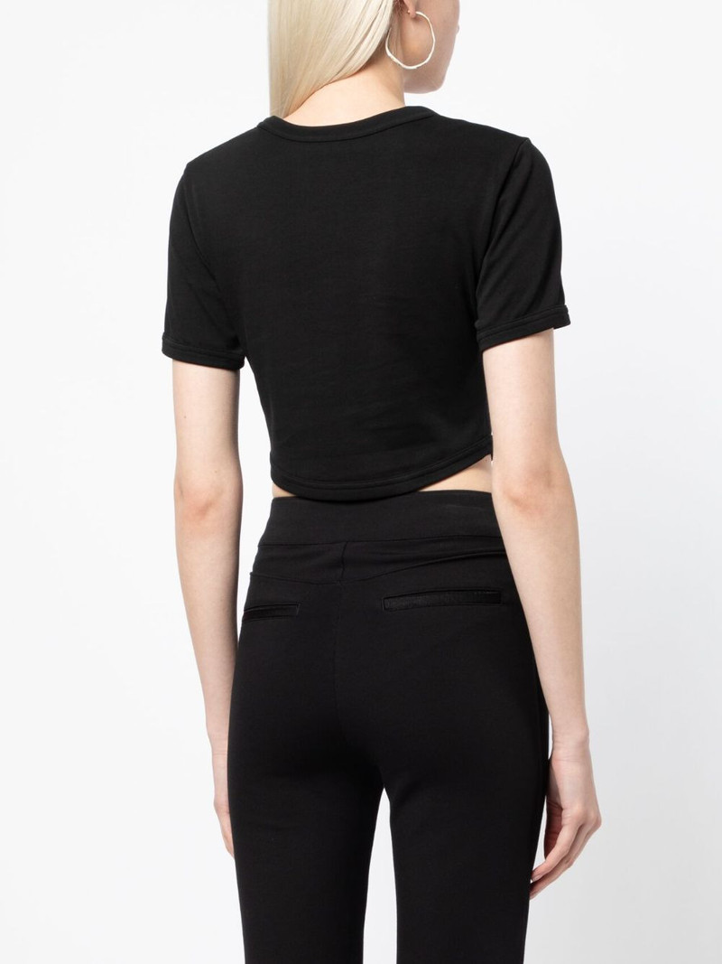 Wren round-neck cropped T-shirt 4