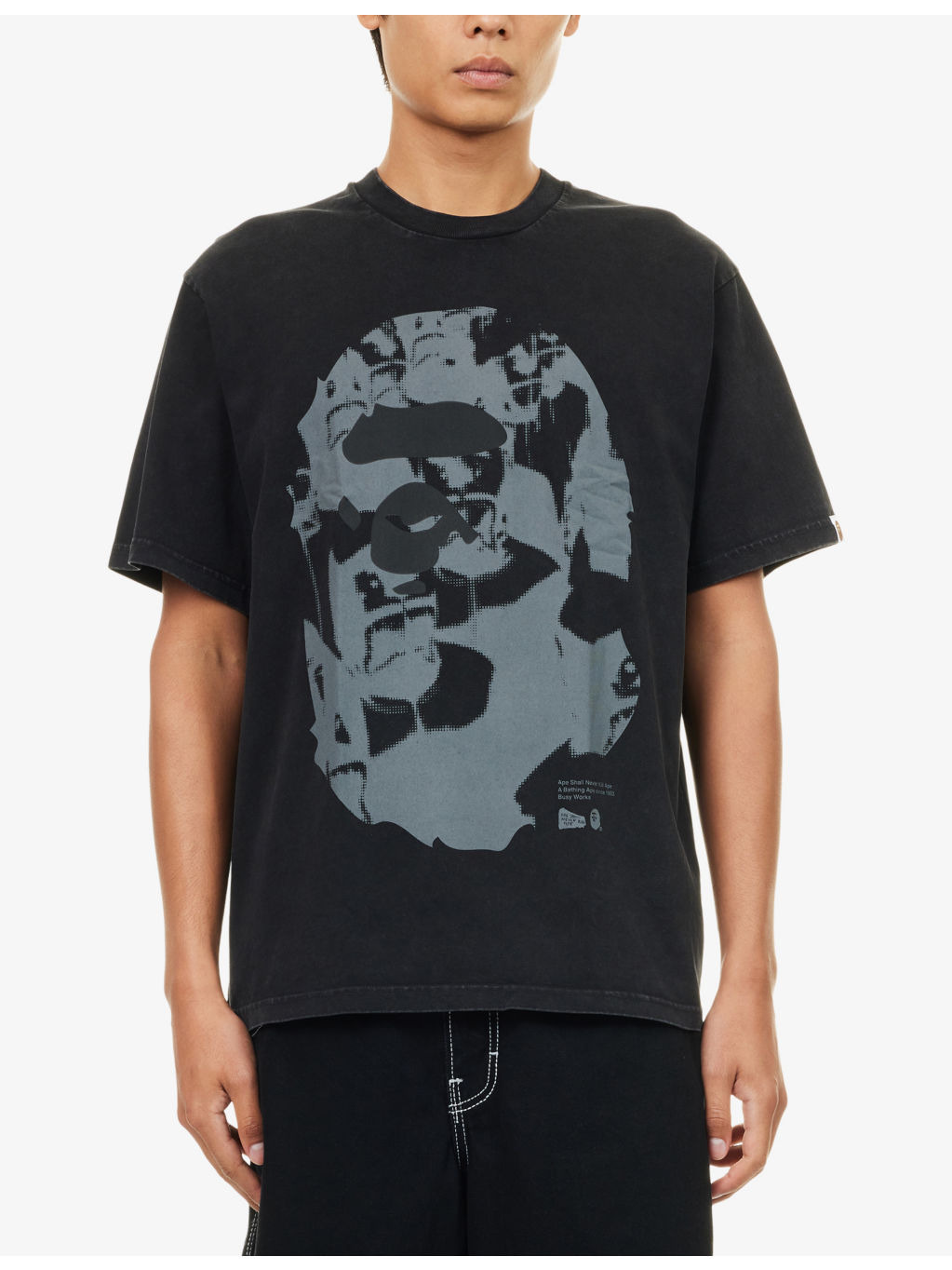 Ape Head Brand-Print Cotton-Jersey T-Shirt - 3