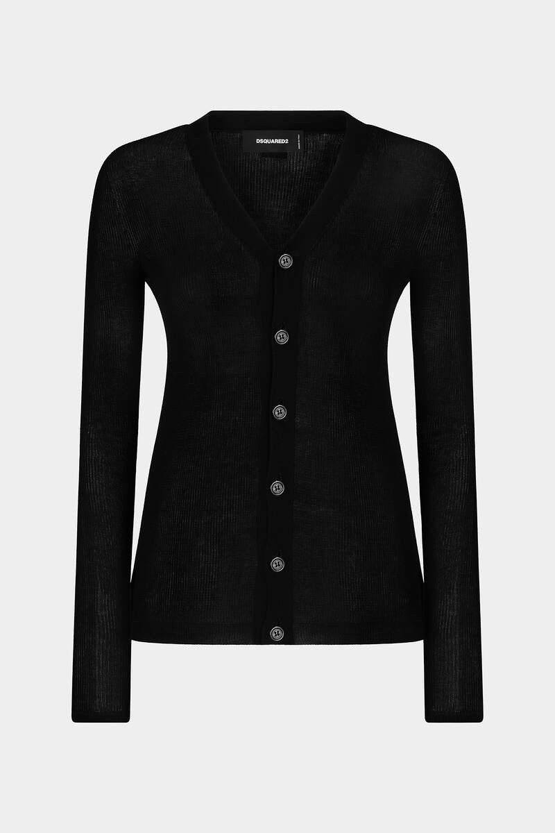 RIBBED KNIT CARDIGAN 1