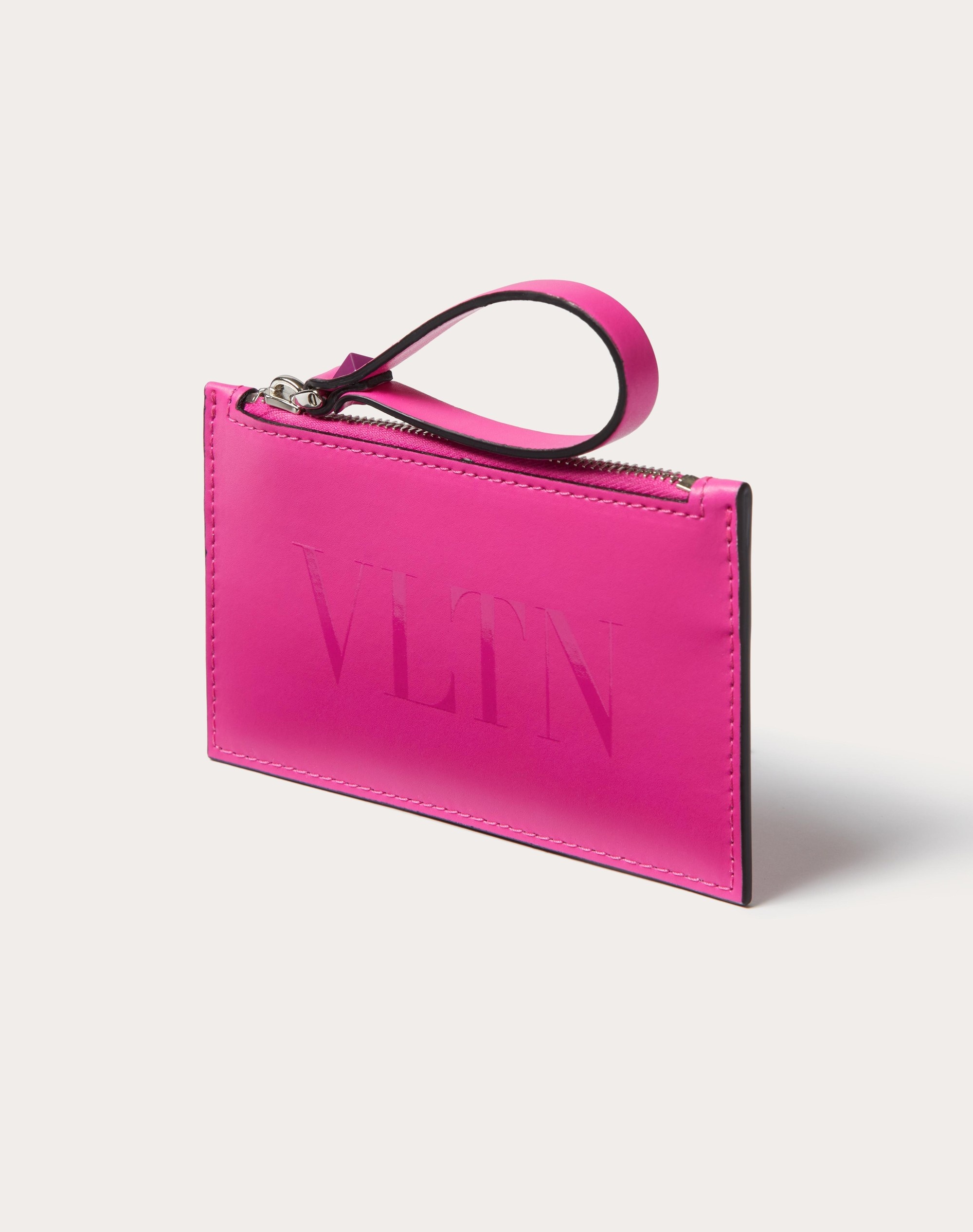 VLTN CALFSKIN CARD HOLDER - 4