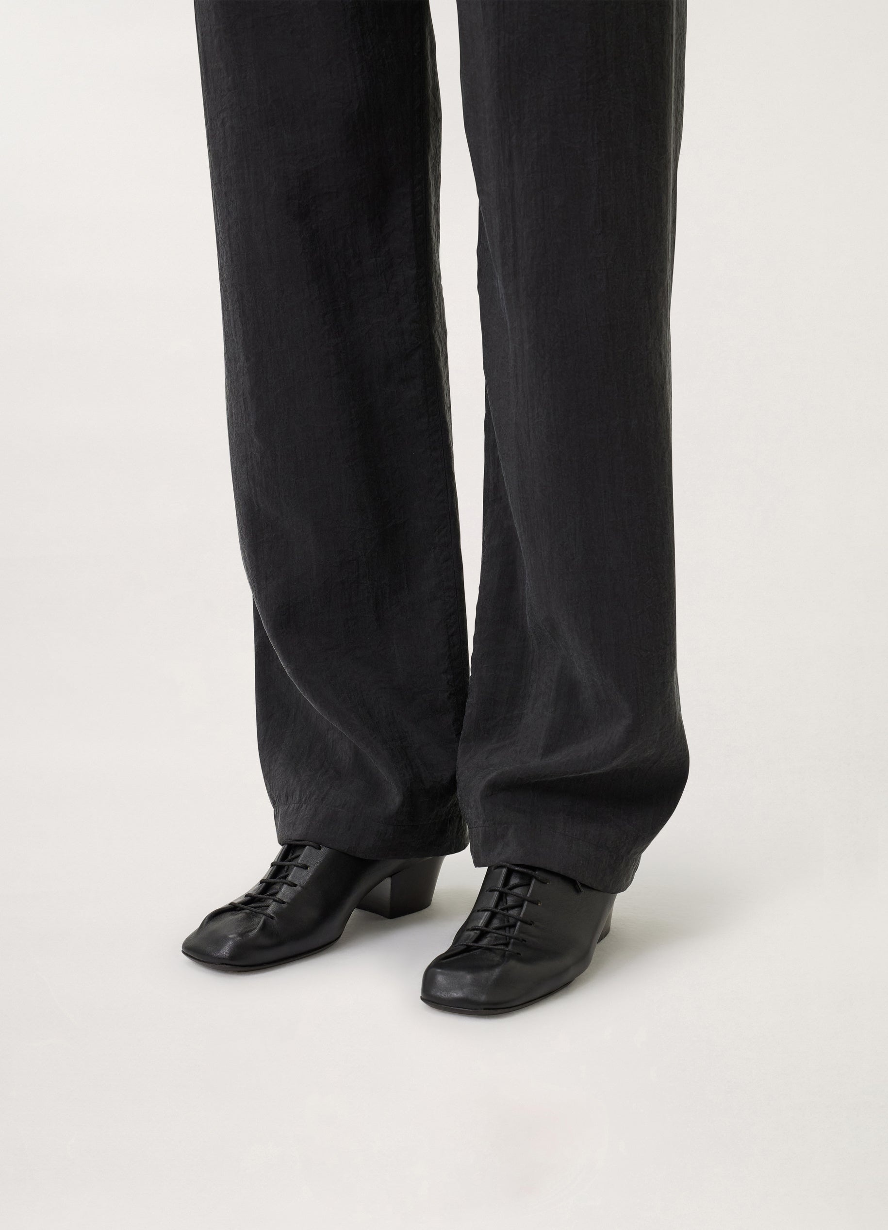 HEELED DERBIES
SATIN NAPPA LEATHER - 6