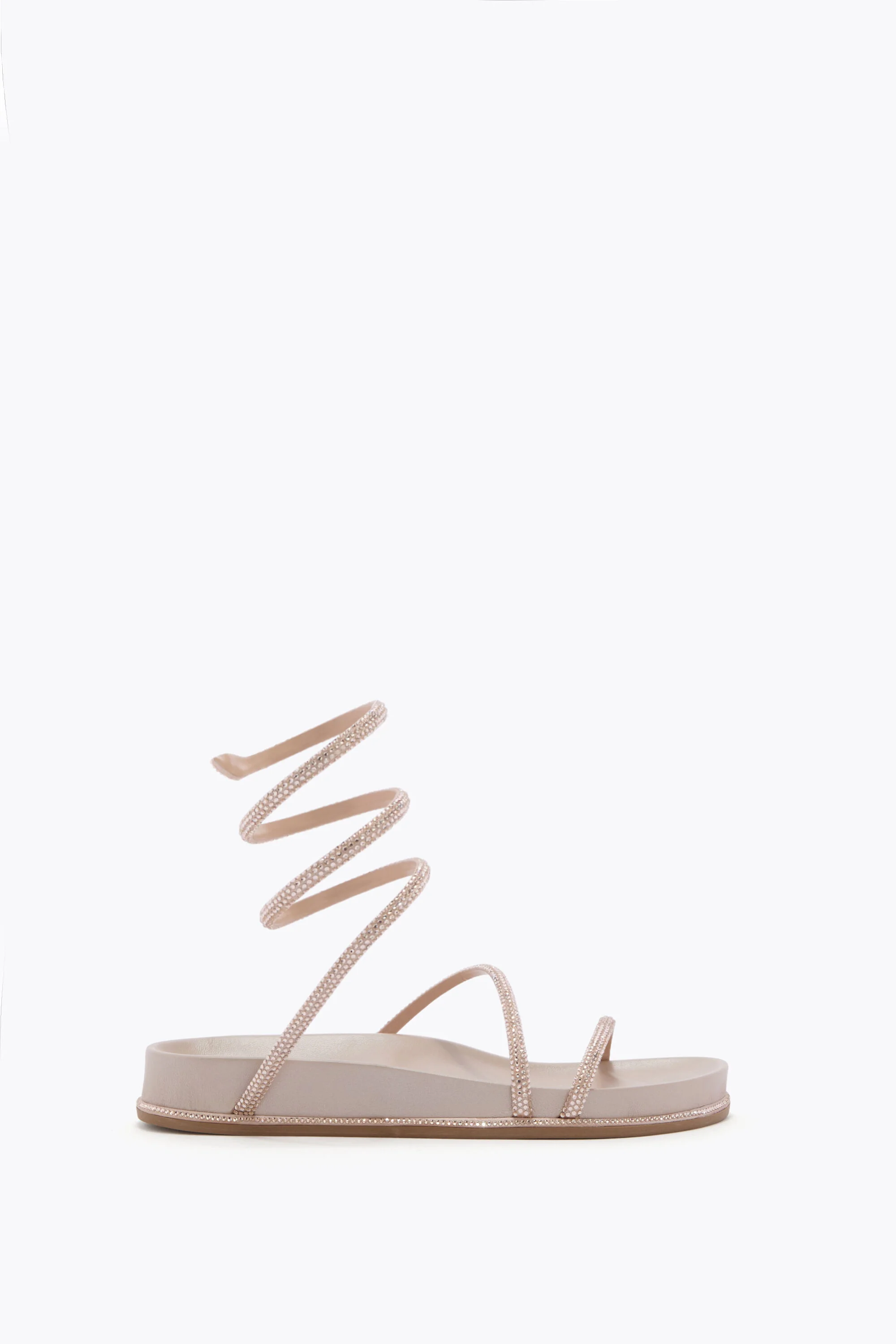 GISELE NUDE FLATFORM SANDAL 20 - 1