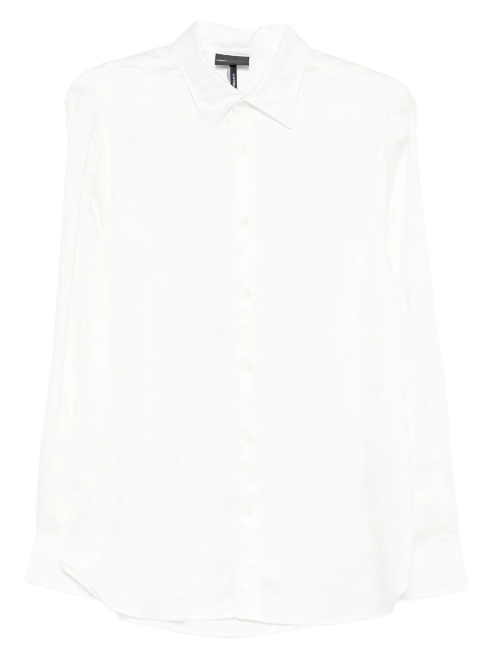 long-sleeve button-up shirt - 1