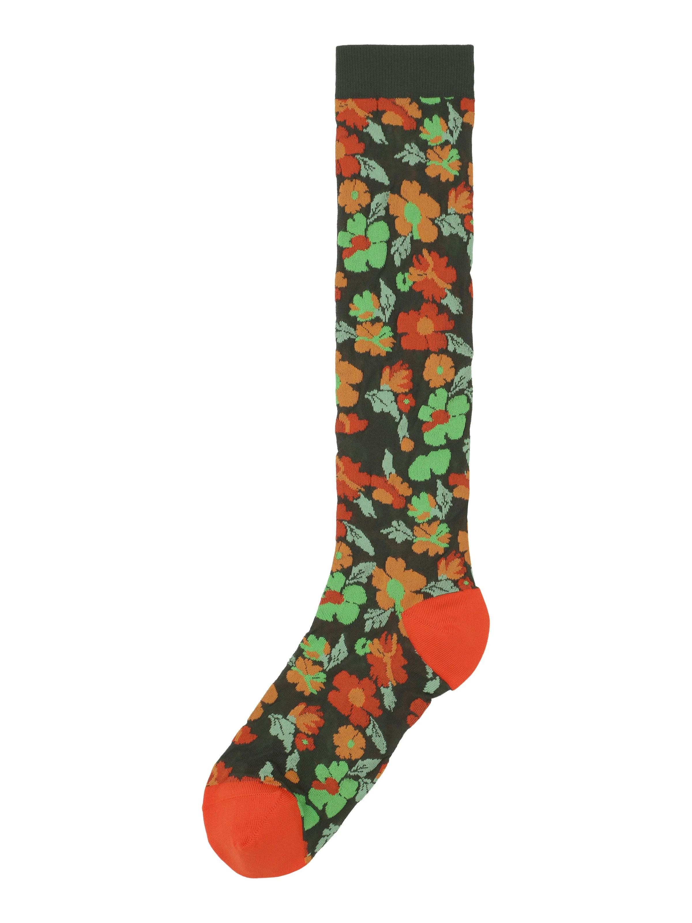 BOUQUET SOCKS - ORANGE FLORAL AFFAIRS - 1