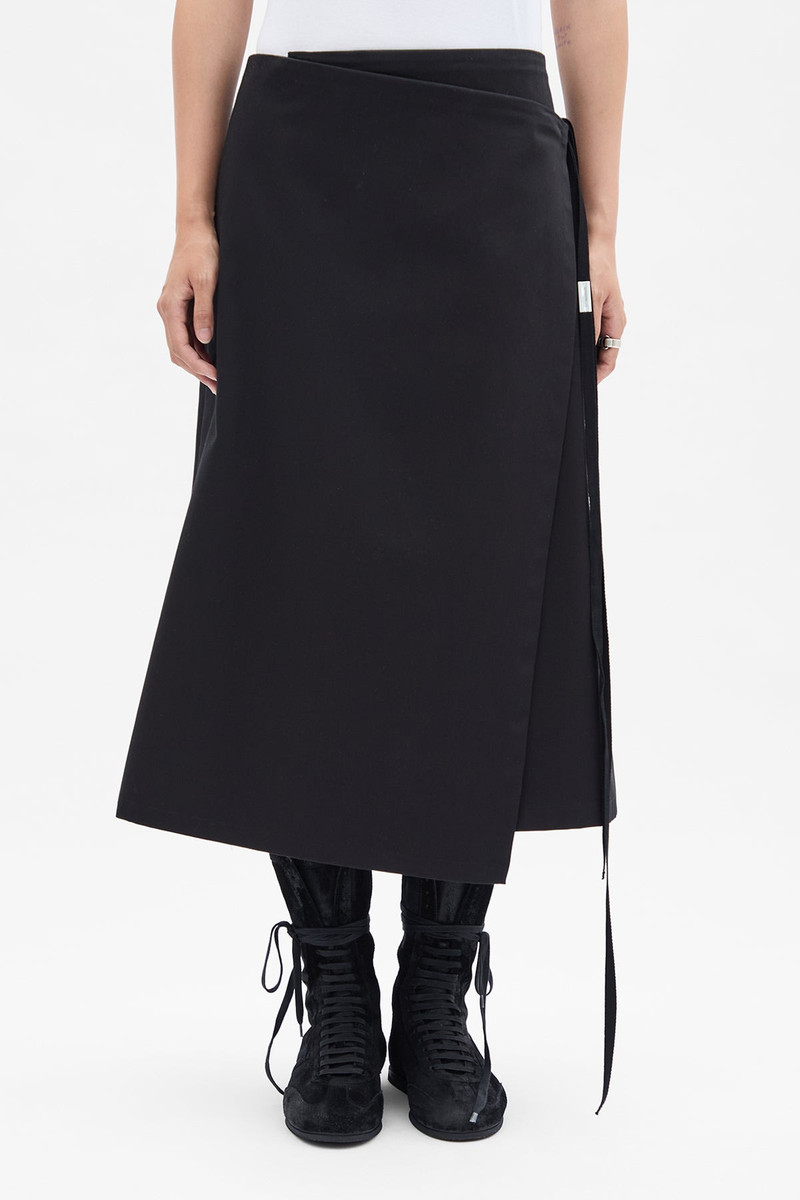 Fabi Midi Apron Wrap Skirt 1