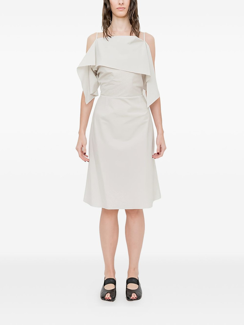 open-shoulder mini dress 1