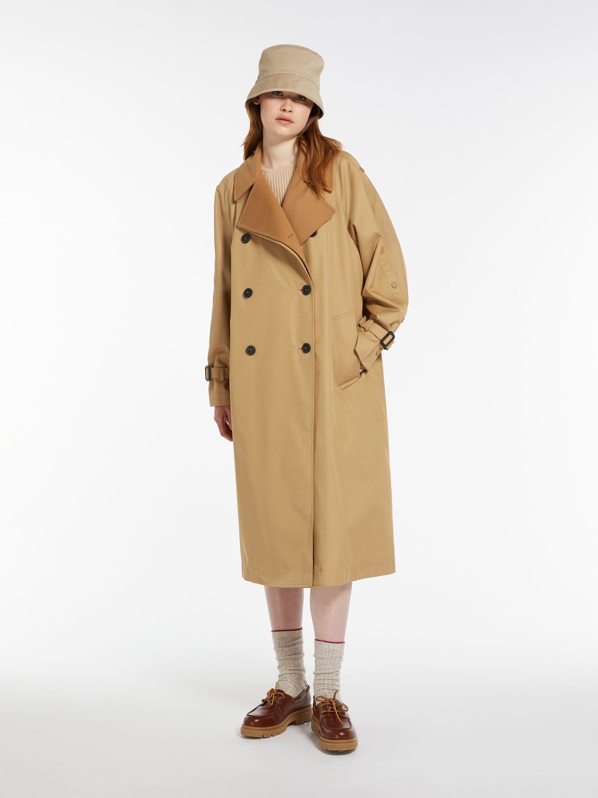 DAPHNE Belted water-repellent cotton trench coat - 2