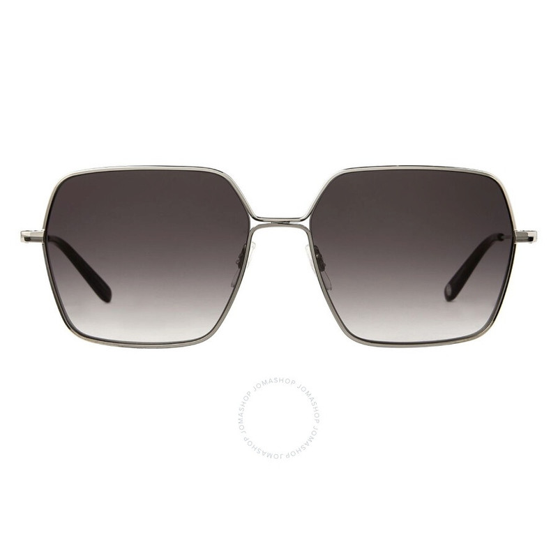 Garrett Leight MEADOW SUN Waning Moon Gradient Square Ladies Sunglasses 4067 SV-BAR/WMNG 56 1