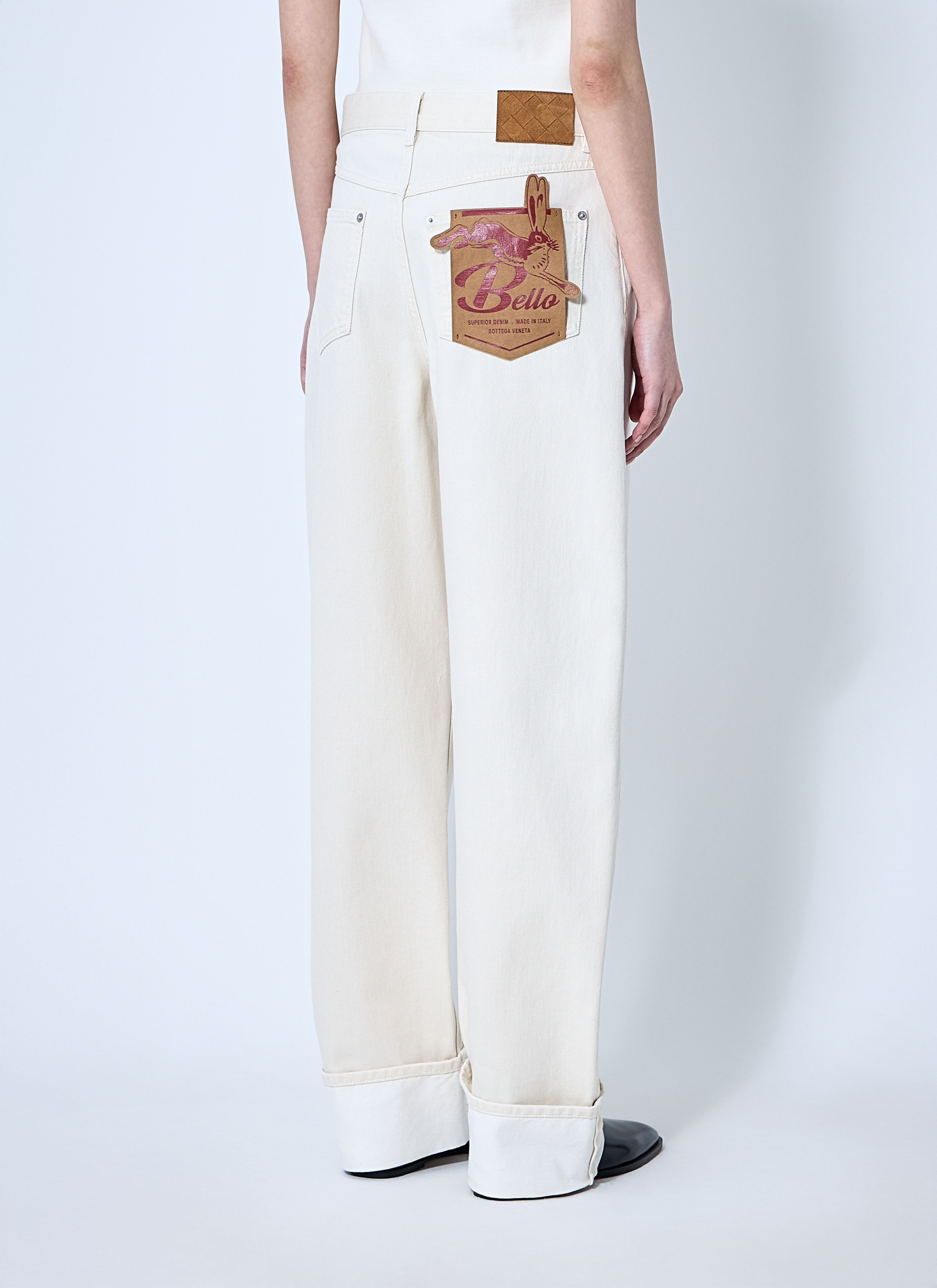 Jeans With Turned-Up Cuffs - 4