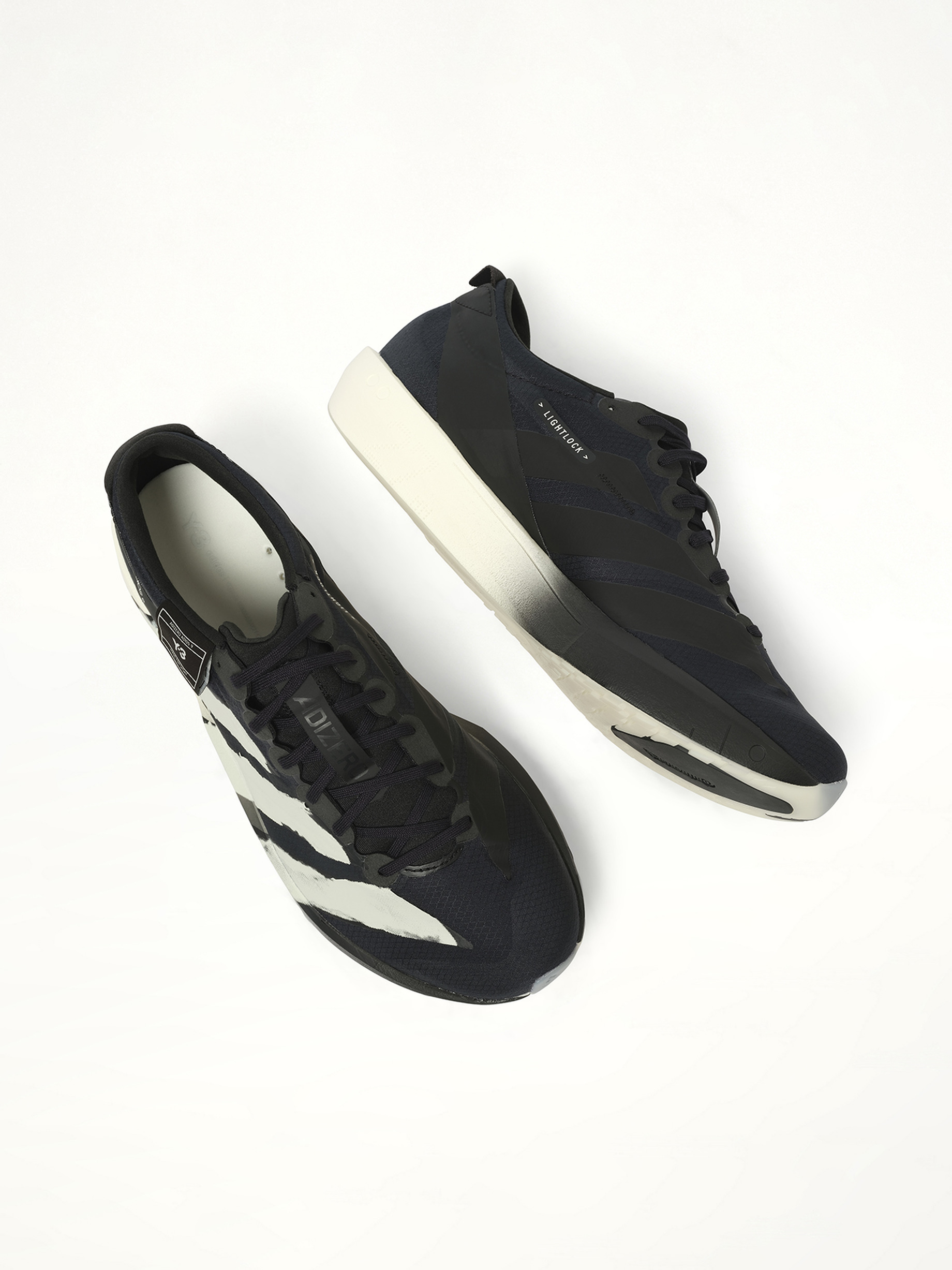 Adios 9 Sneaker in Black - 4