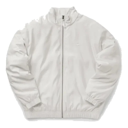 Nike Solo Swoosh Satin Bomber 'Phantom White' DN1266-030 - 1