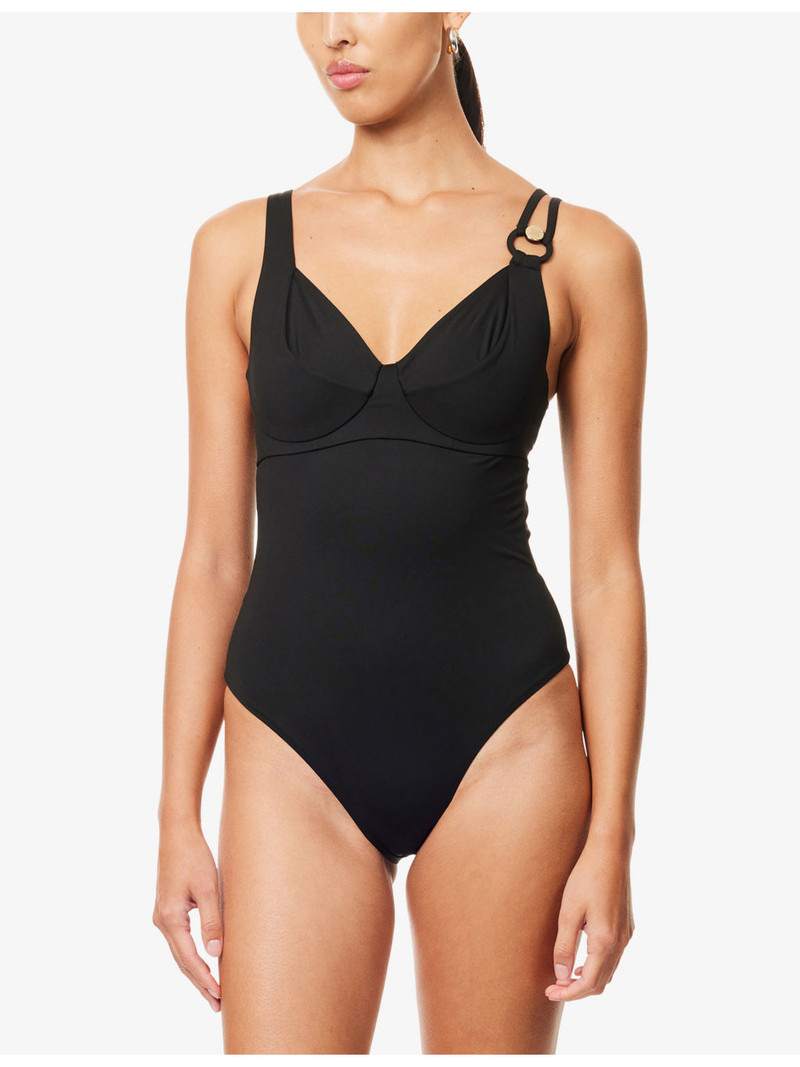 Max Mara Corinna V-Neck Swimsuit outlook