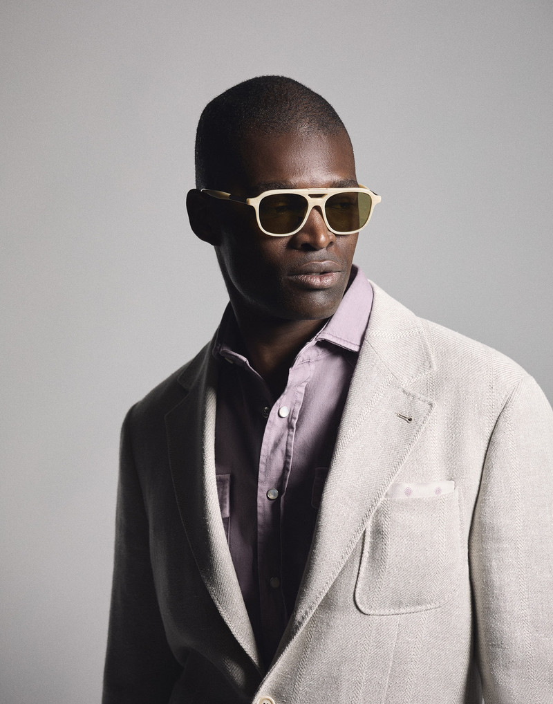 Sartorial Sunset acetate sunglasses with photochromic lenses 5