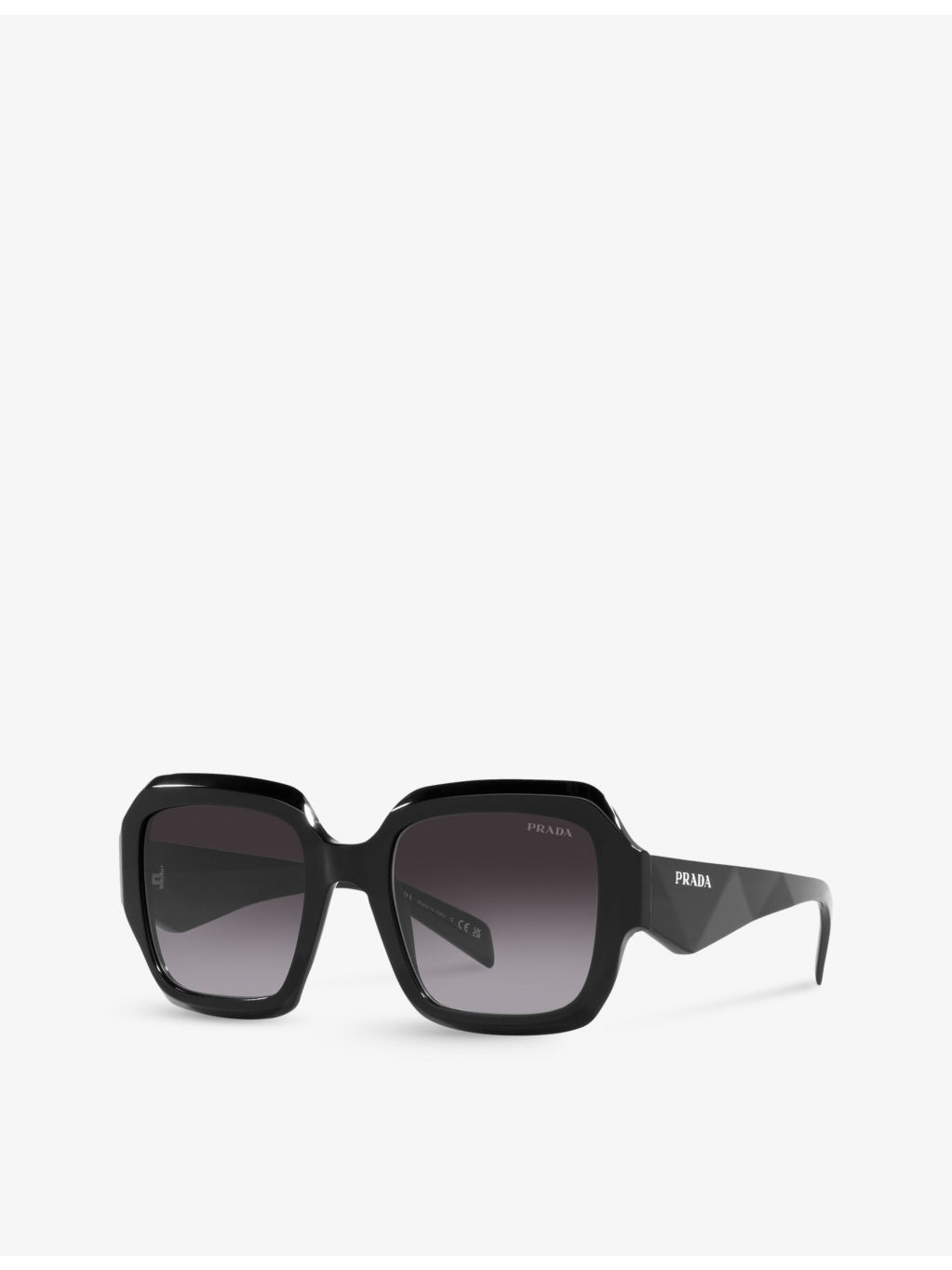 PR 28ZS branded-arm pillow-frame acetate sunglasses - 3