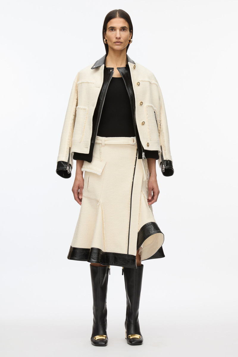 3.1 Phillip Lim Flounce Hem Tweed Skirt outlook