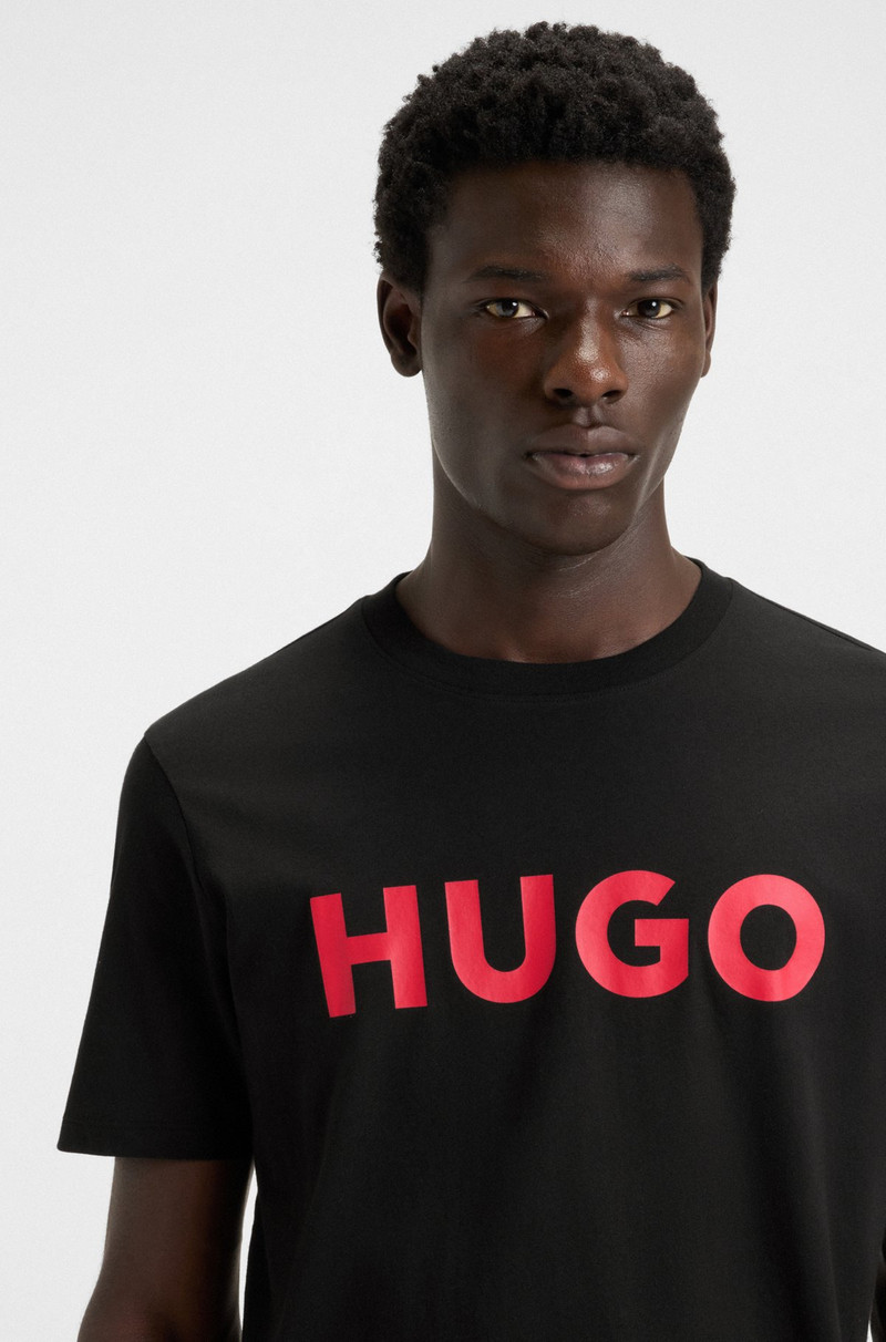 COTTON JERSEY T-SHIRT WITH LOGO PRINT 3