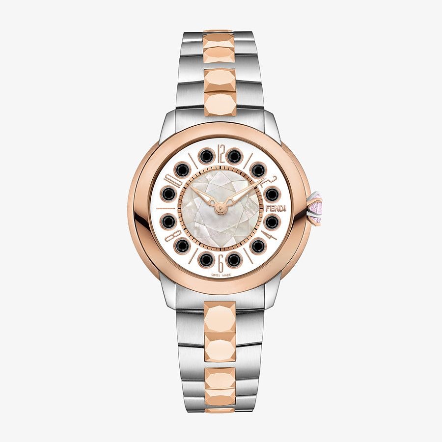 38 MM - Watch with rotating gemstones - 1