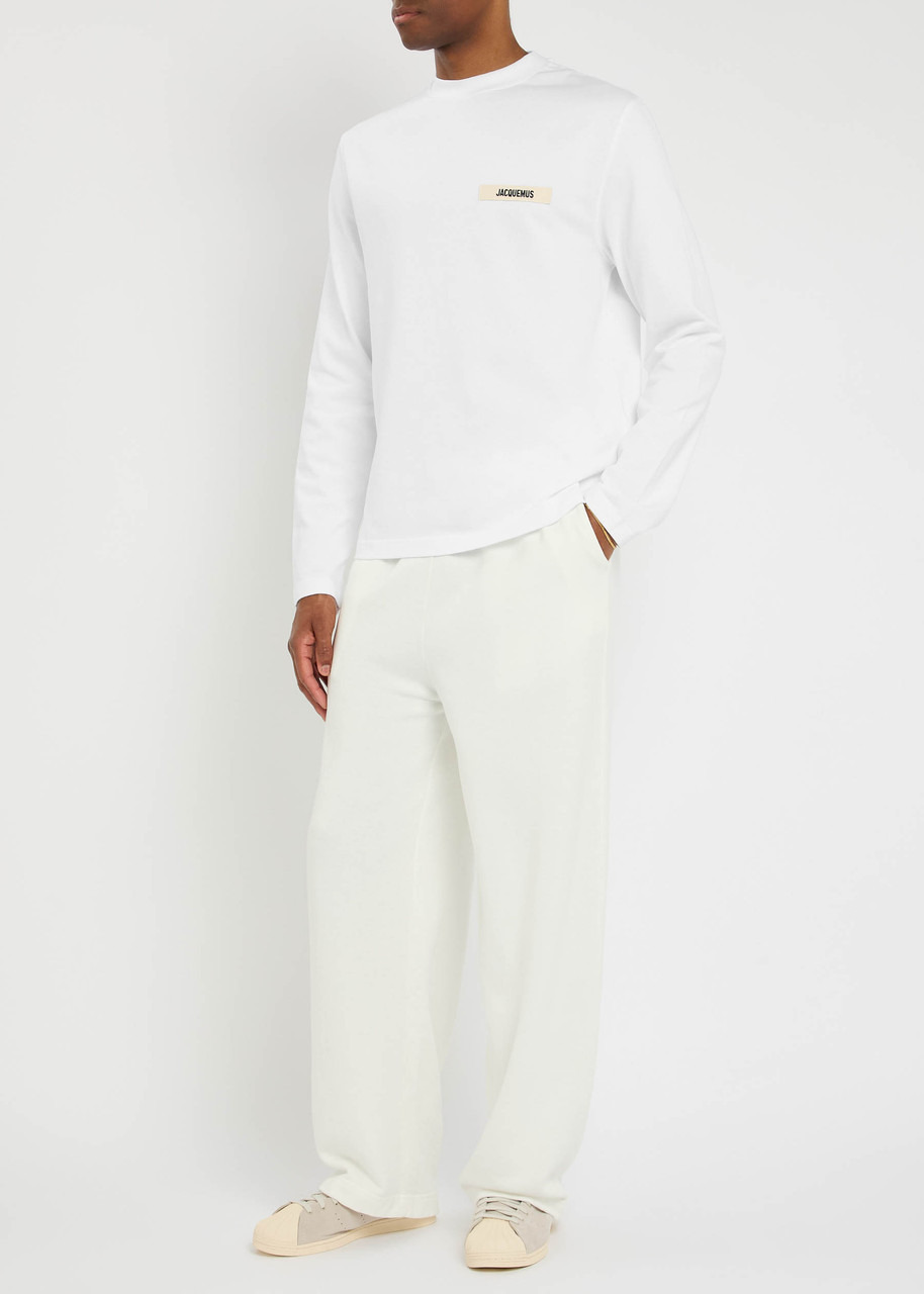 Jacquemus Le T-shirt Gros Grain Cotton T-shirt - 4
