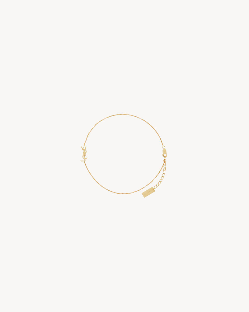CASSANDRE ANKLE BRACELET IN 18K YELLOW GOLD 3