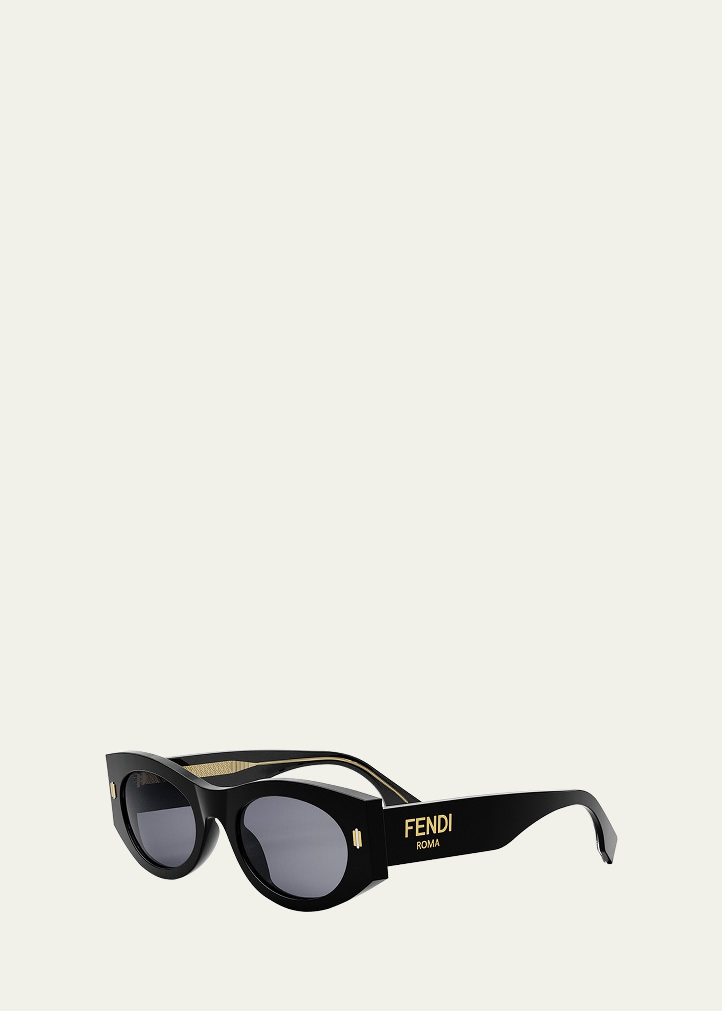 Fendi Roma Acetate Shield Sunglasses - 2