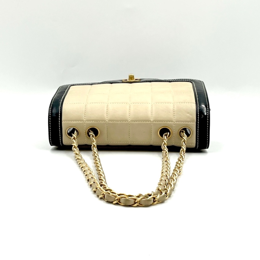 Chanel No.6 Chocolate Bar Flap Shoulder Bag - 5