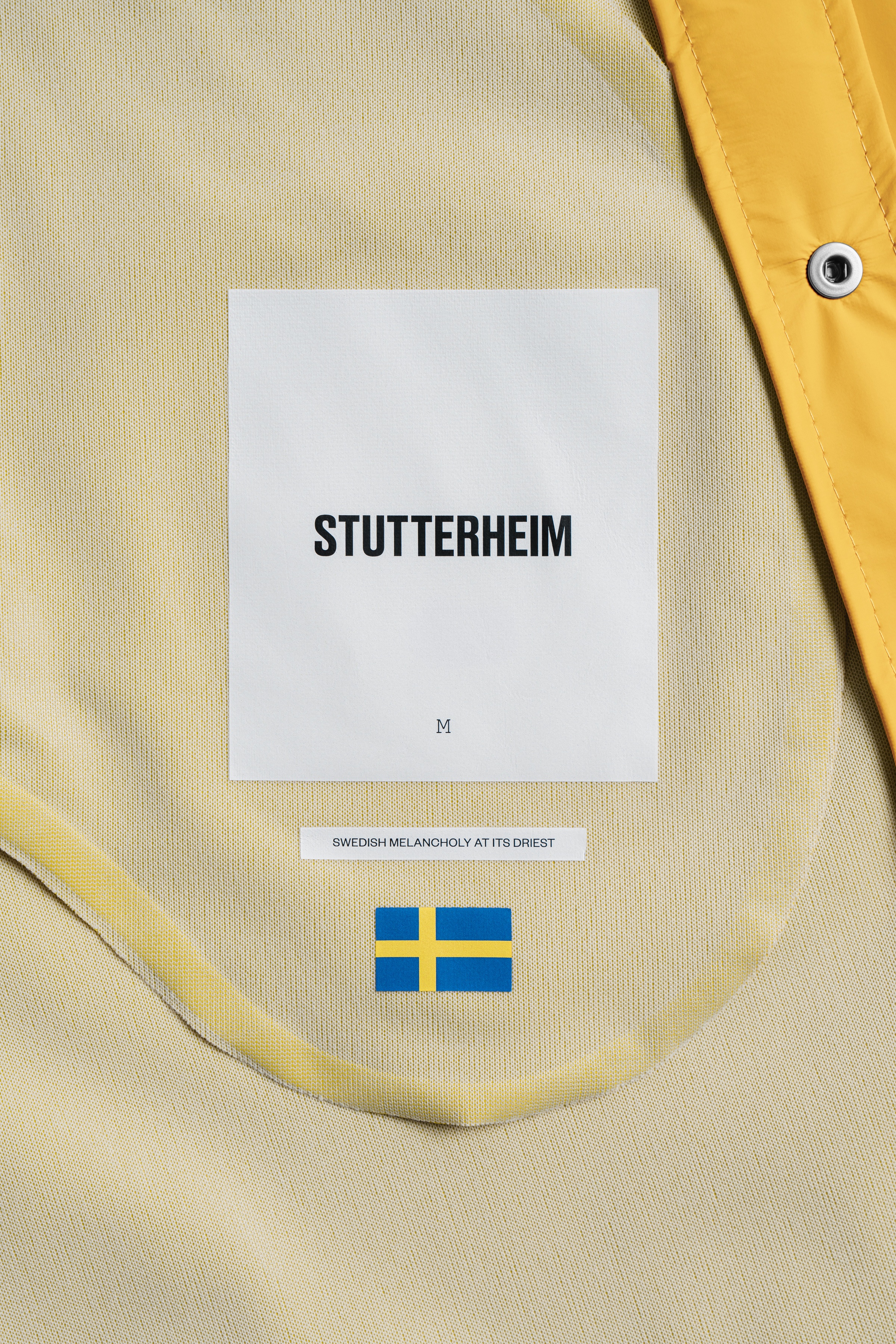 Stockholm Lightweight Raincoat Yellow - 8