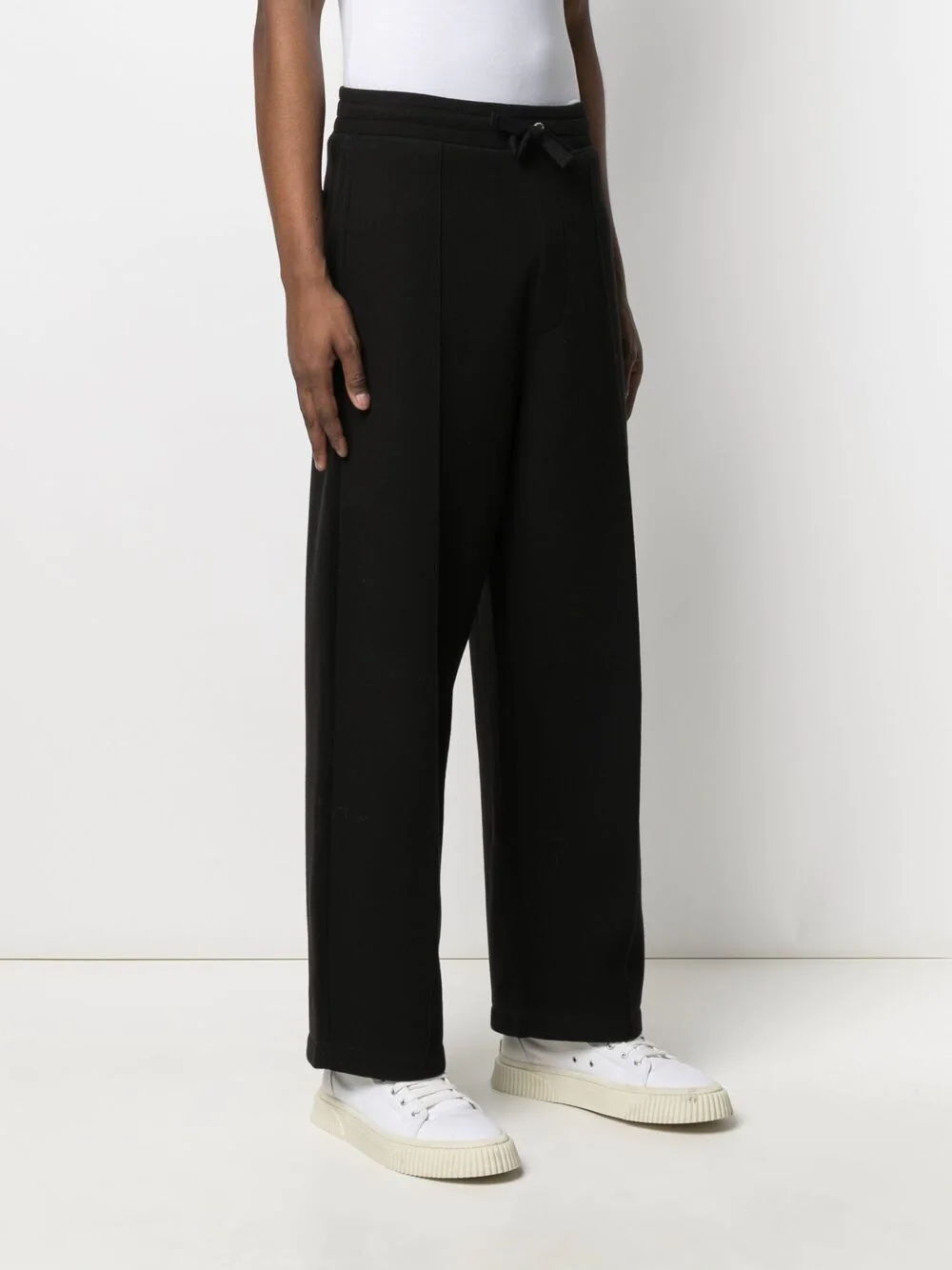 logo-embroidered track pants - 3