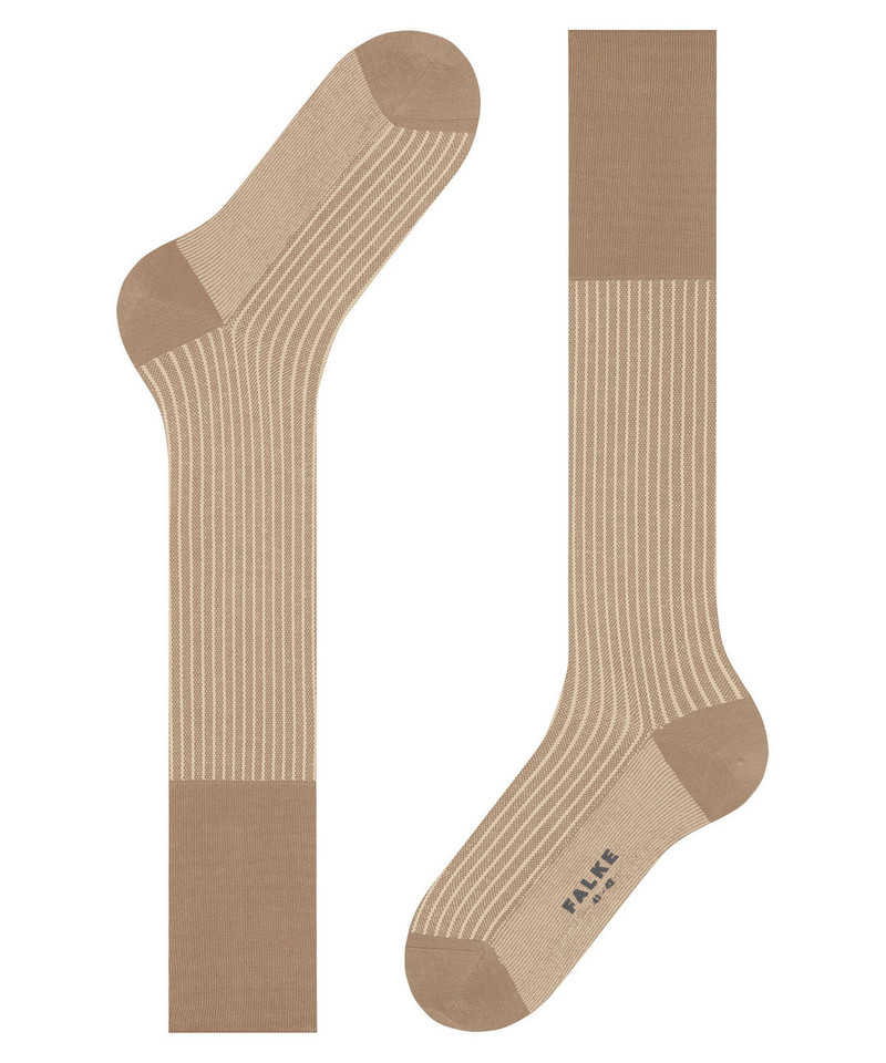 Oxford Stripe Men Knee-high socks 5