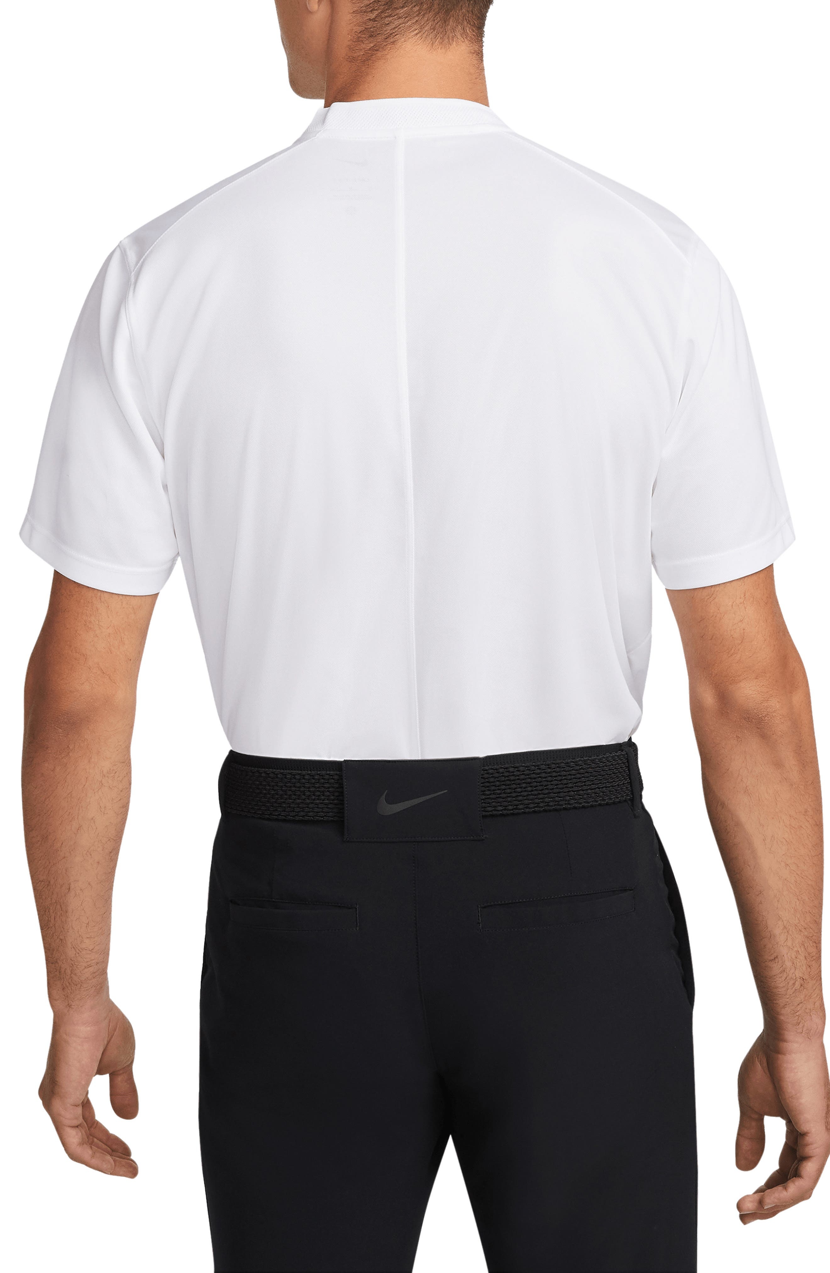 Nike Dri-FIT Victory Blade Collar Polo in White/Black at Nordstrom - 2