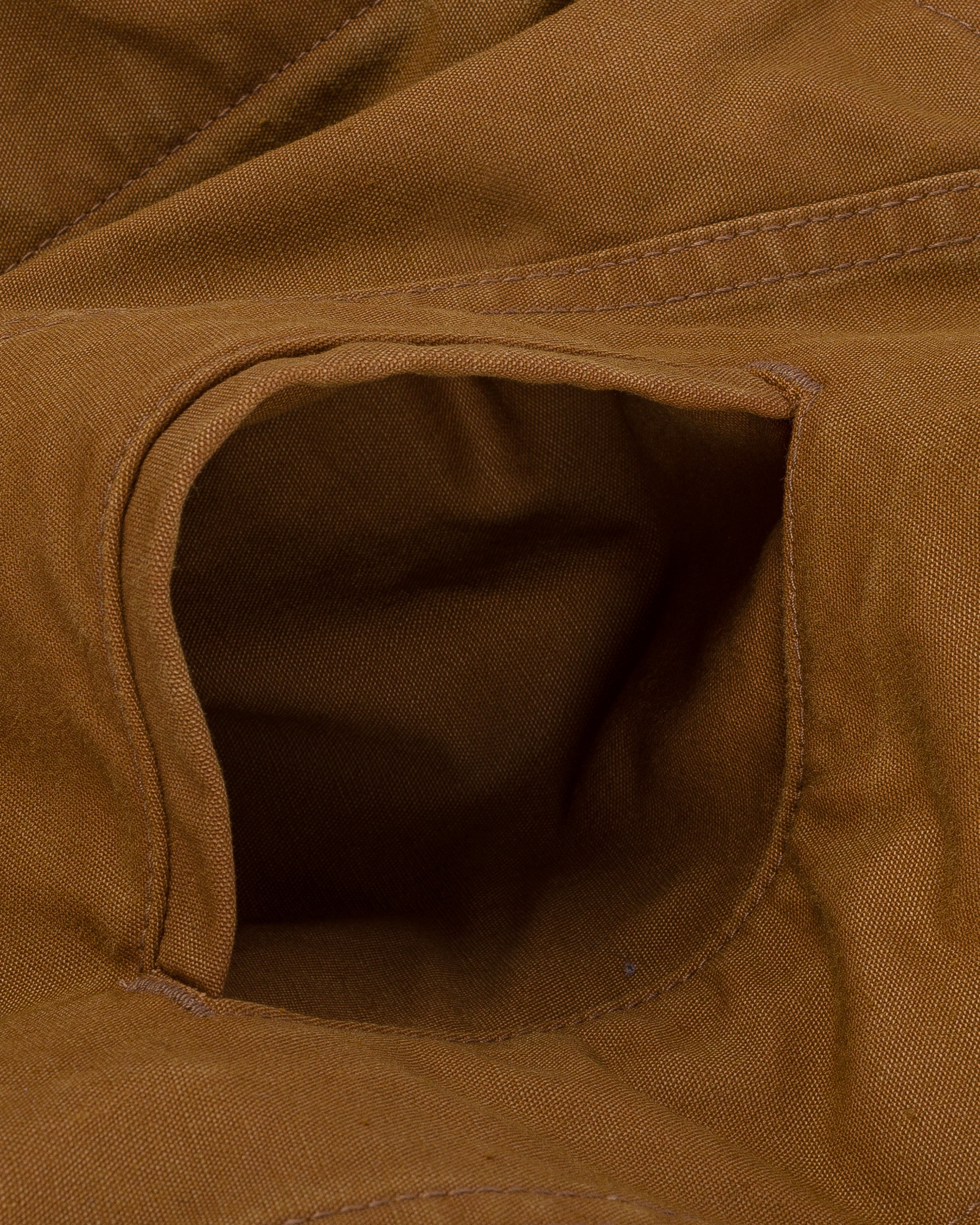 9OZ CANVAS TYPE III JACKET - BROWN - 14