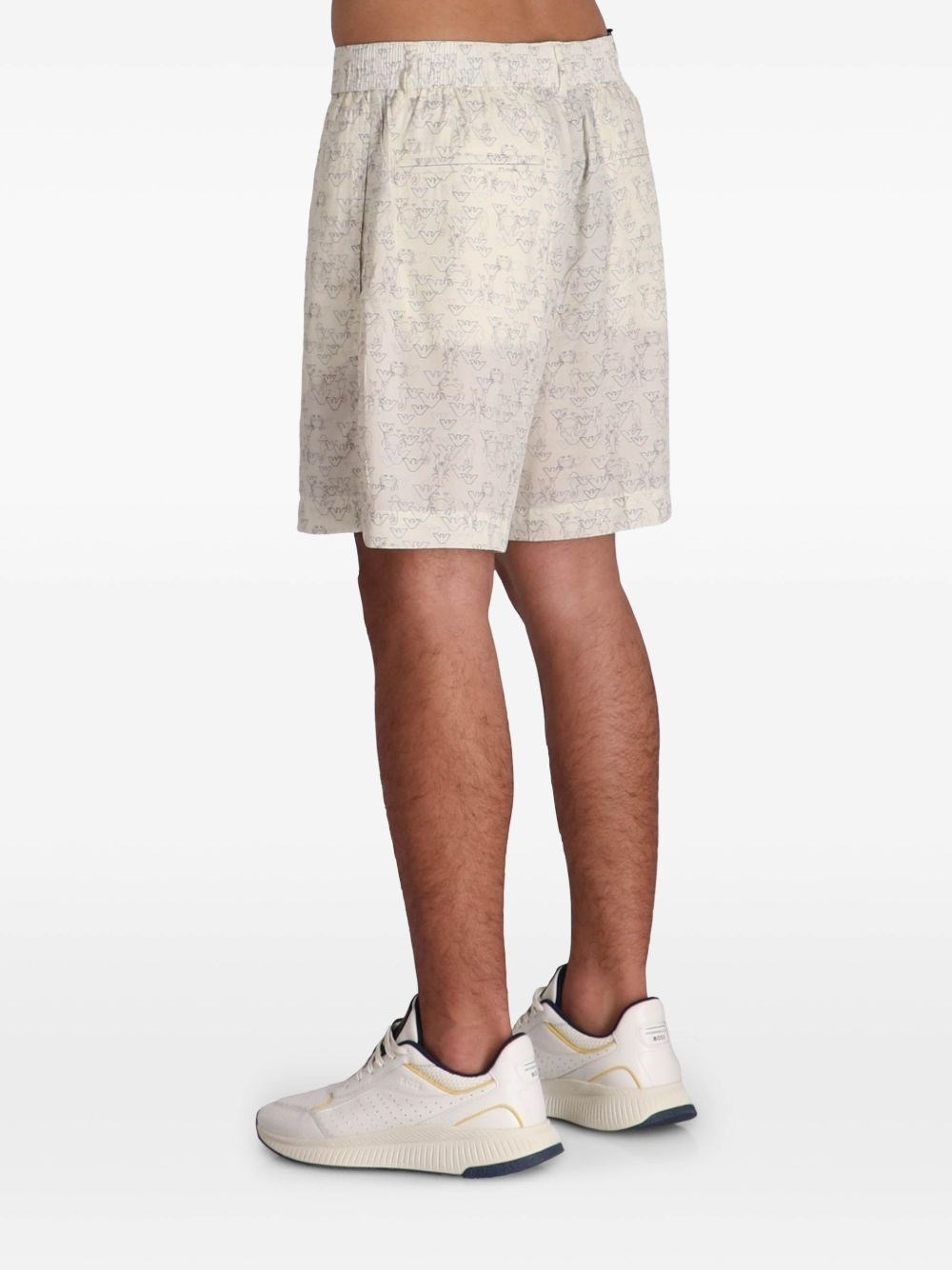 Allover logo bermuda shorts - 2