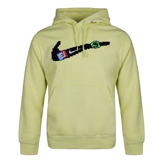 Nike Sportswear Club Fleece Men Orange/Green DC3937-750 - 1