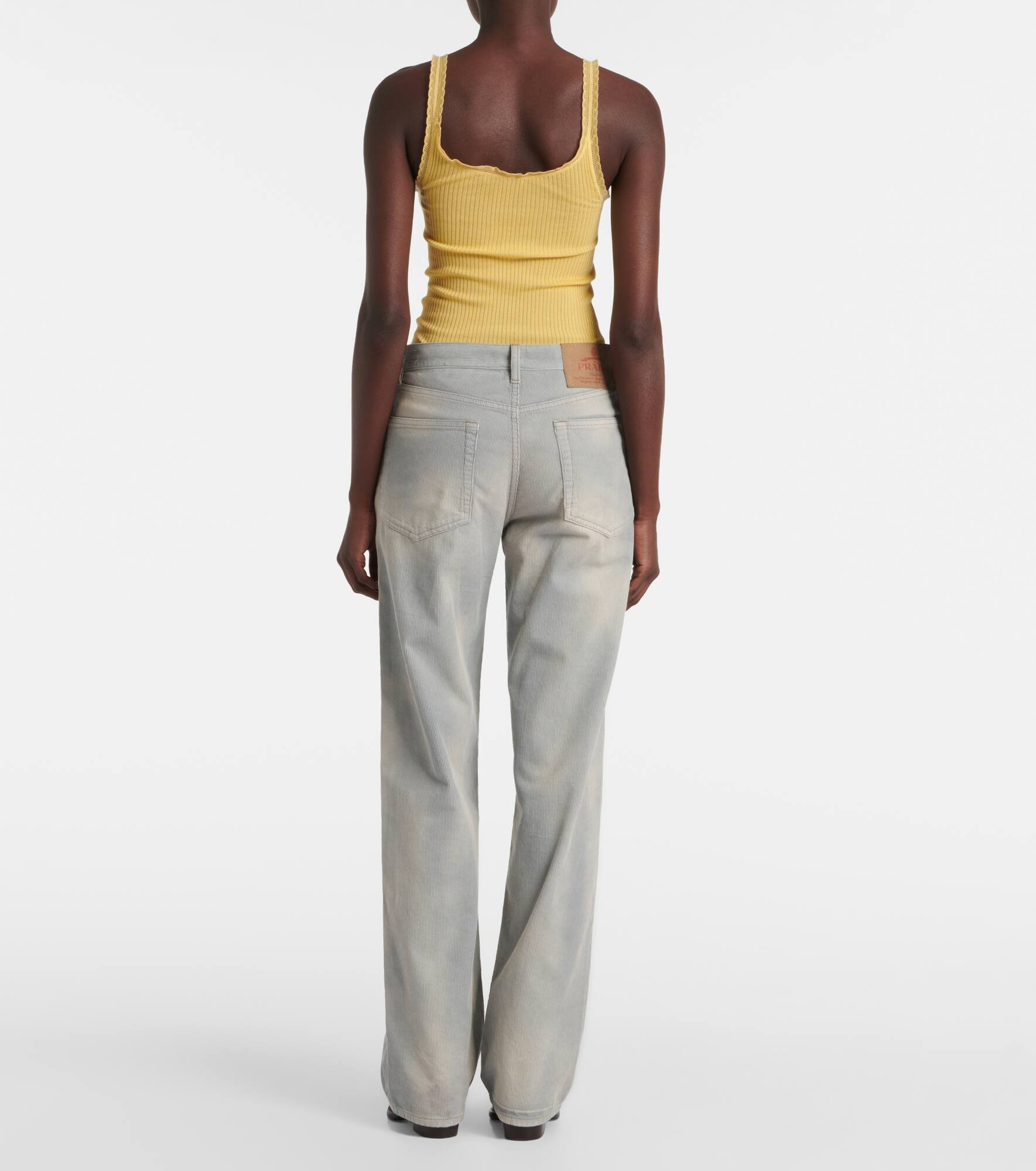 Cotton corduroy pants - 3