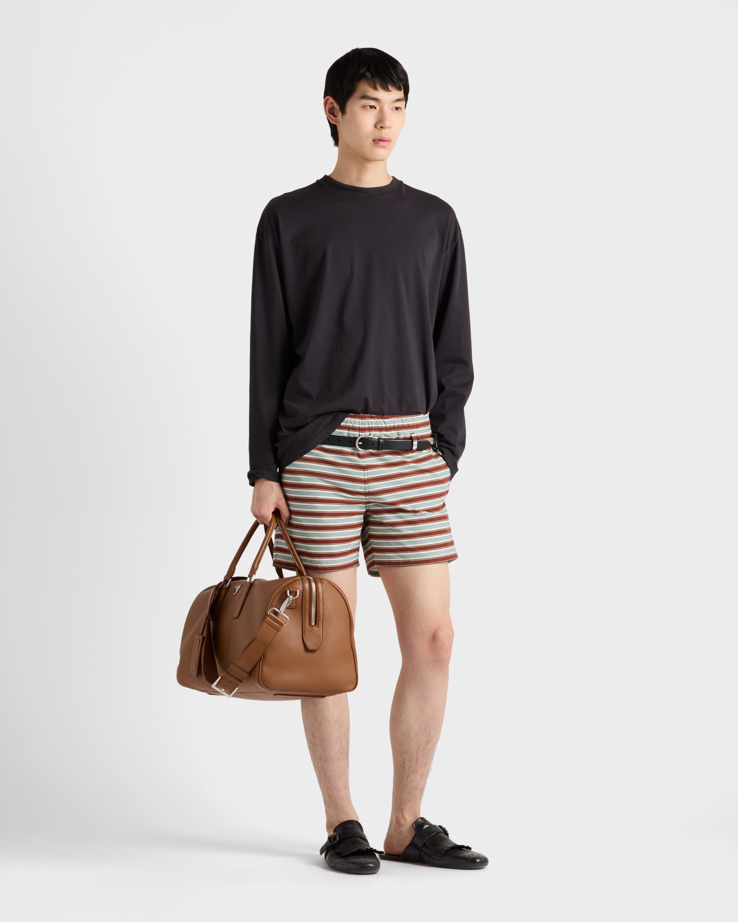 Technical fabric swim trunks - 2