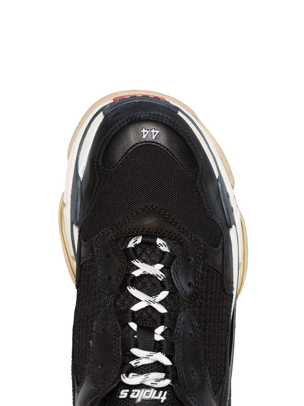 Triple S leather sneakers - 4