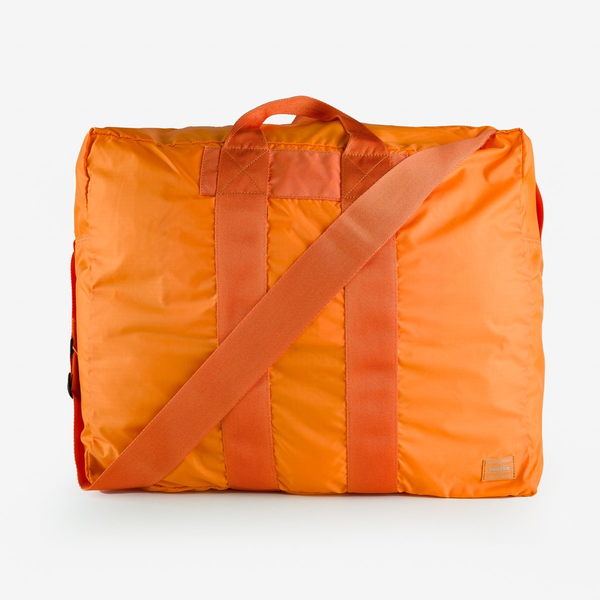 POR-FLEX-DUFF-ORA Porter - Yoshida & Co. - Flex 2Way Duffle Bag - Orange - 4