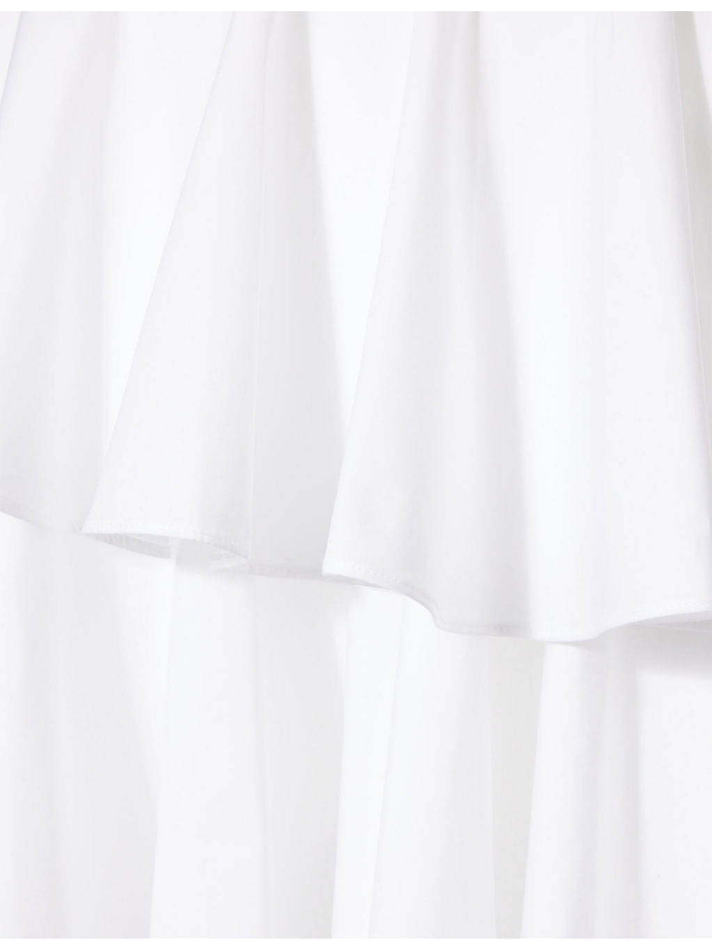 Spiral Ruffled Cotton-Poplin Midi Skirt - 7