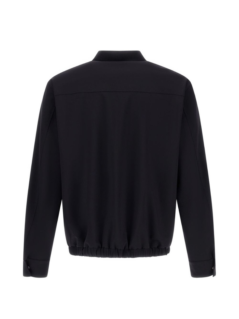 Herno zip-up shirt jacket outlook
