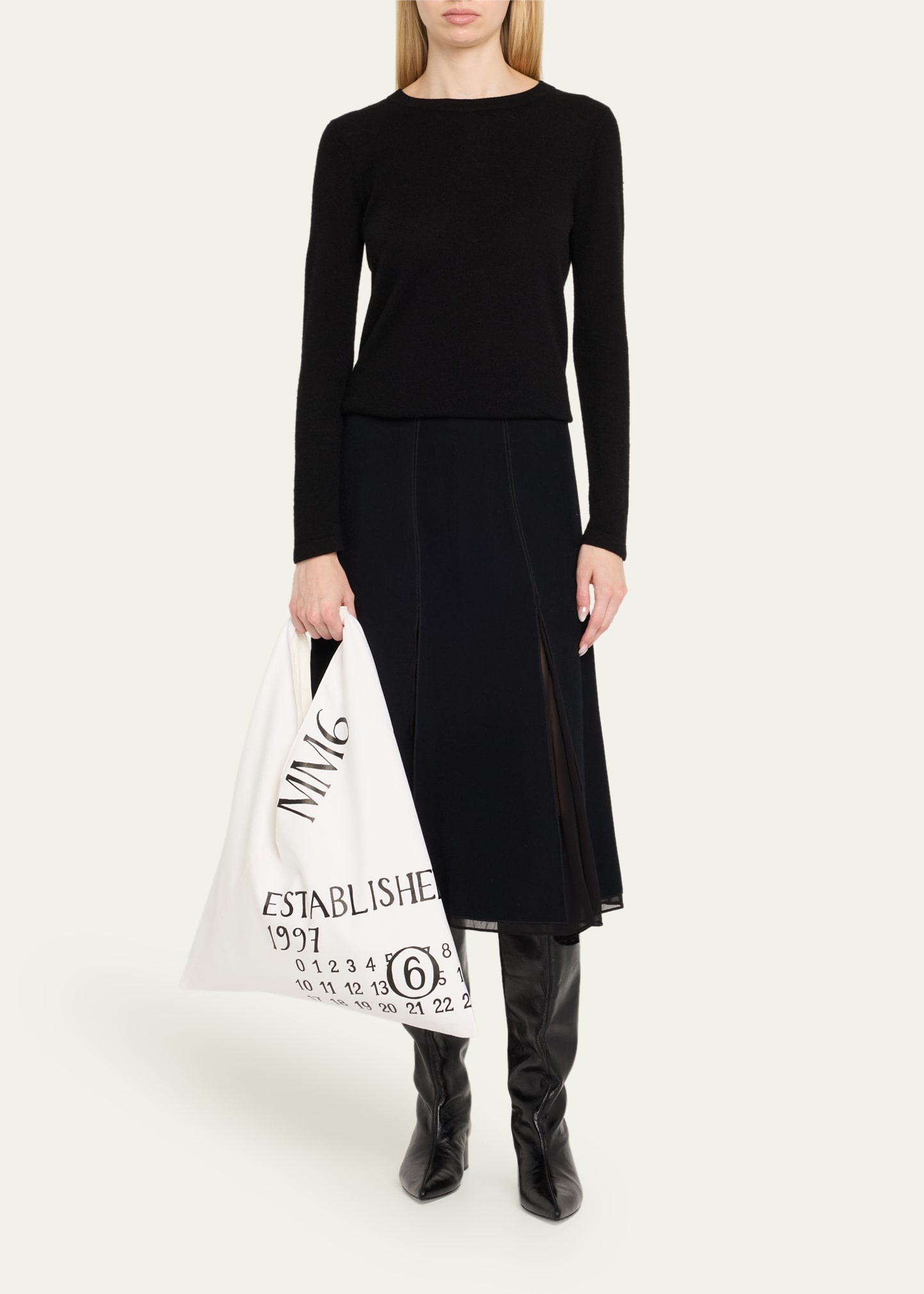 Classic Japanese Established-Print Tote Bag - 5