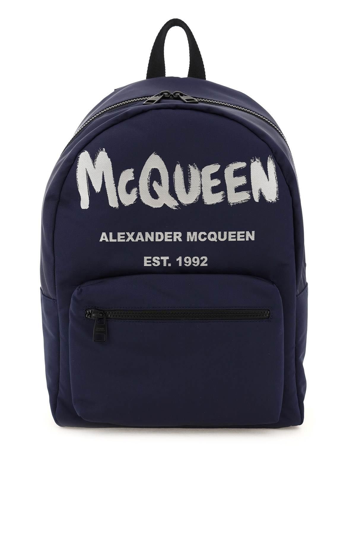 METROPOLITAN BACKPACK WITH GRAFFITI LOGO - 1