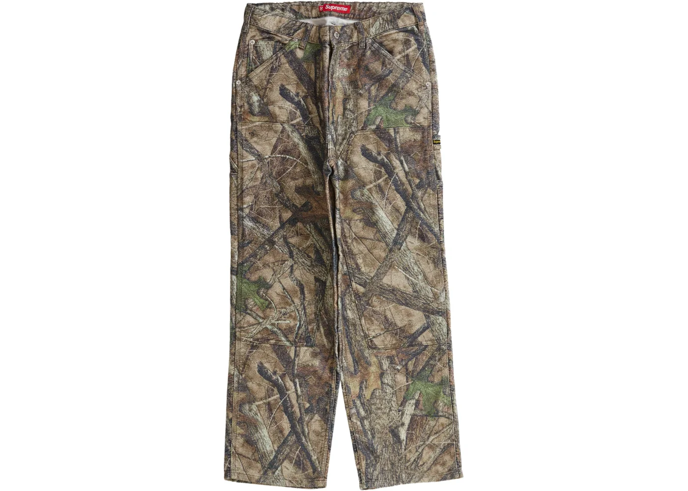 Supreme Moleskin Double Knee Painter Pant (FW23) Camo - 1