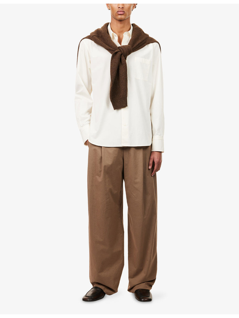 The Row Marek Relaxed-Fit Cotton-Poplin Shirt outlook