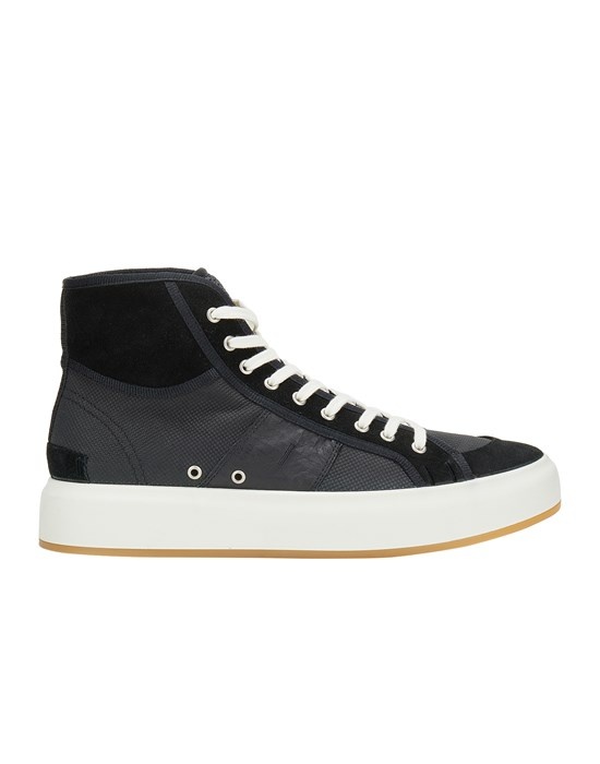 S0440 LEATHER SHOES BLACK. - 1