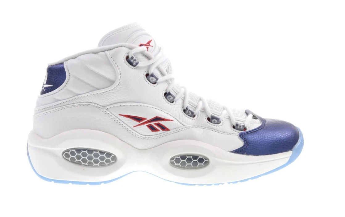 Reebok Question Mid Blue Toe (2016) - 1