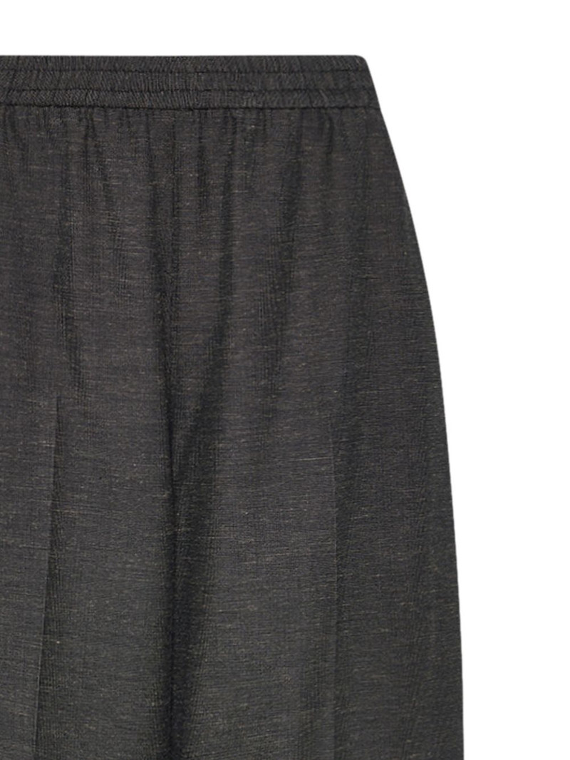 ROSETTA GETTY elasticated-waist wide-leg trousers outlook