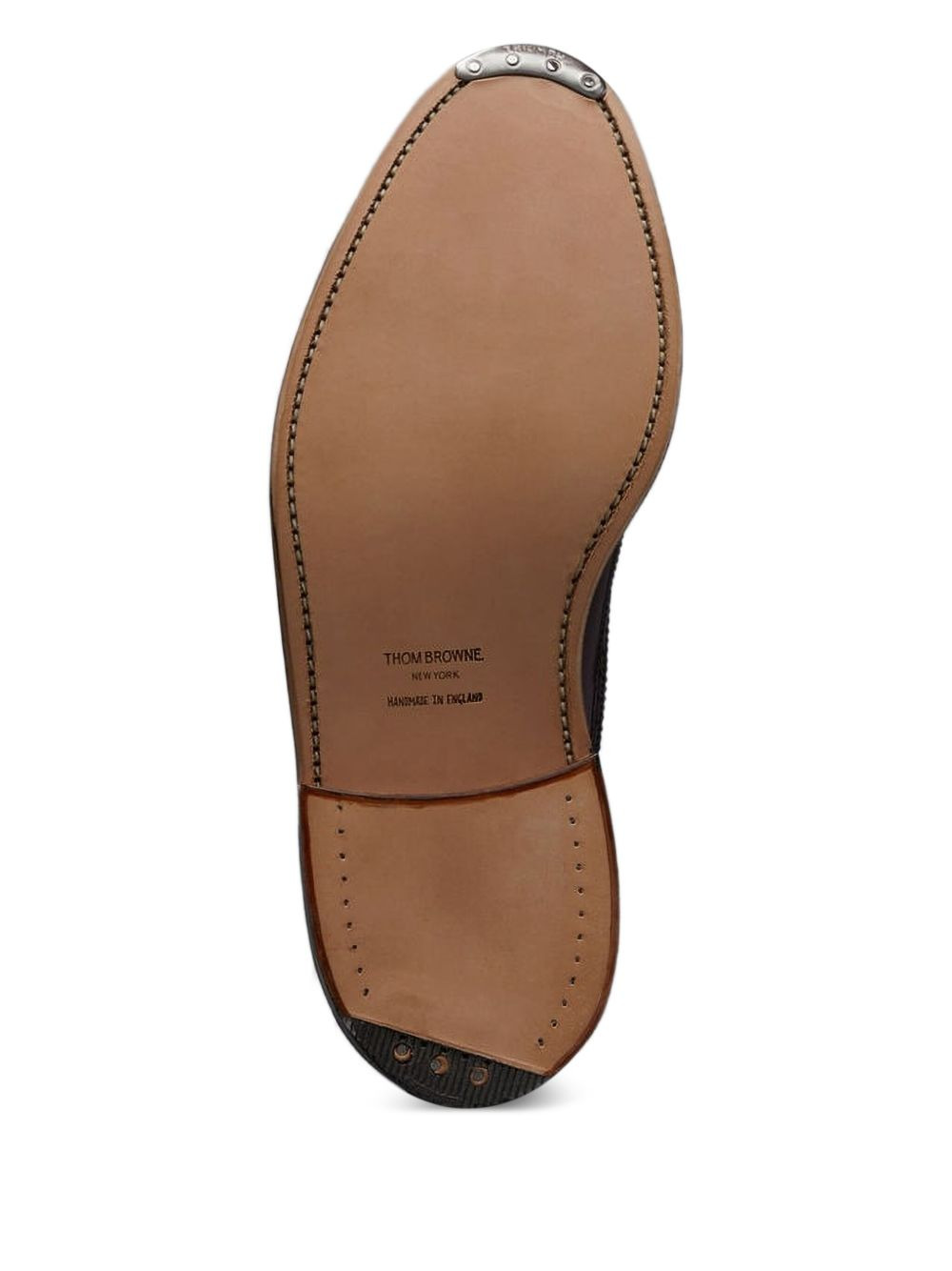 leather derby shoes - 4