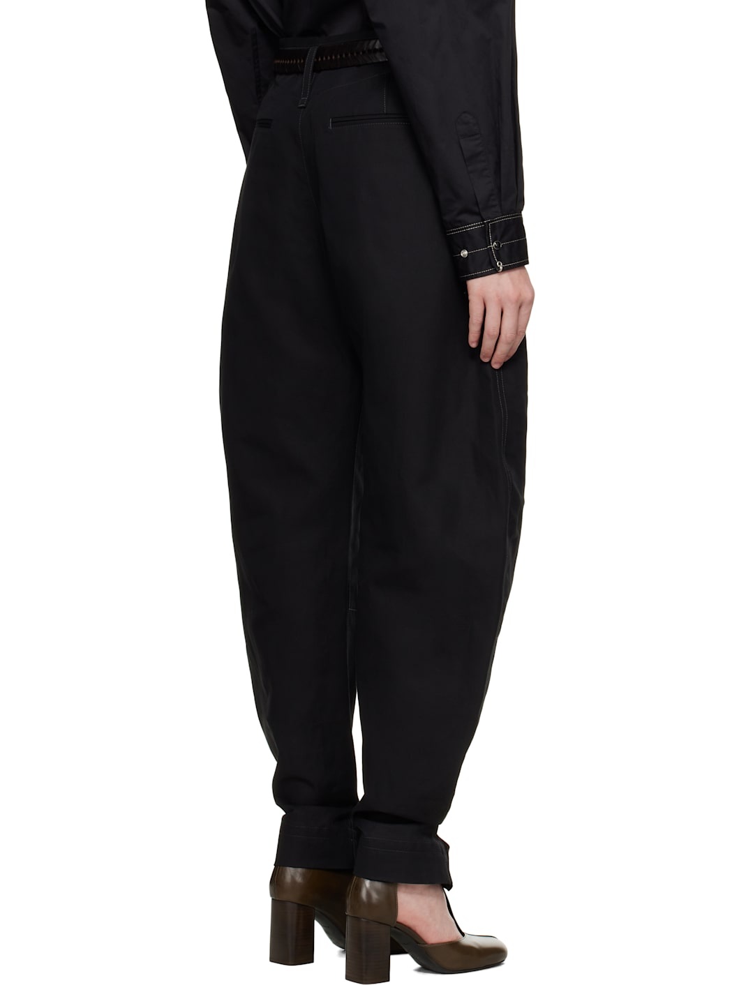 Black Tapered Trousers - 3